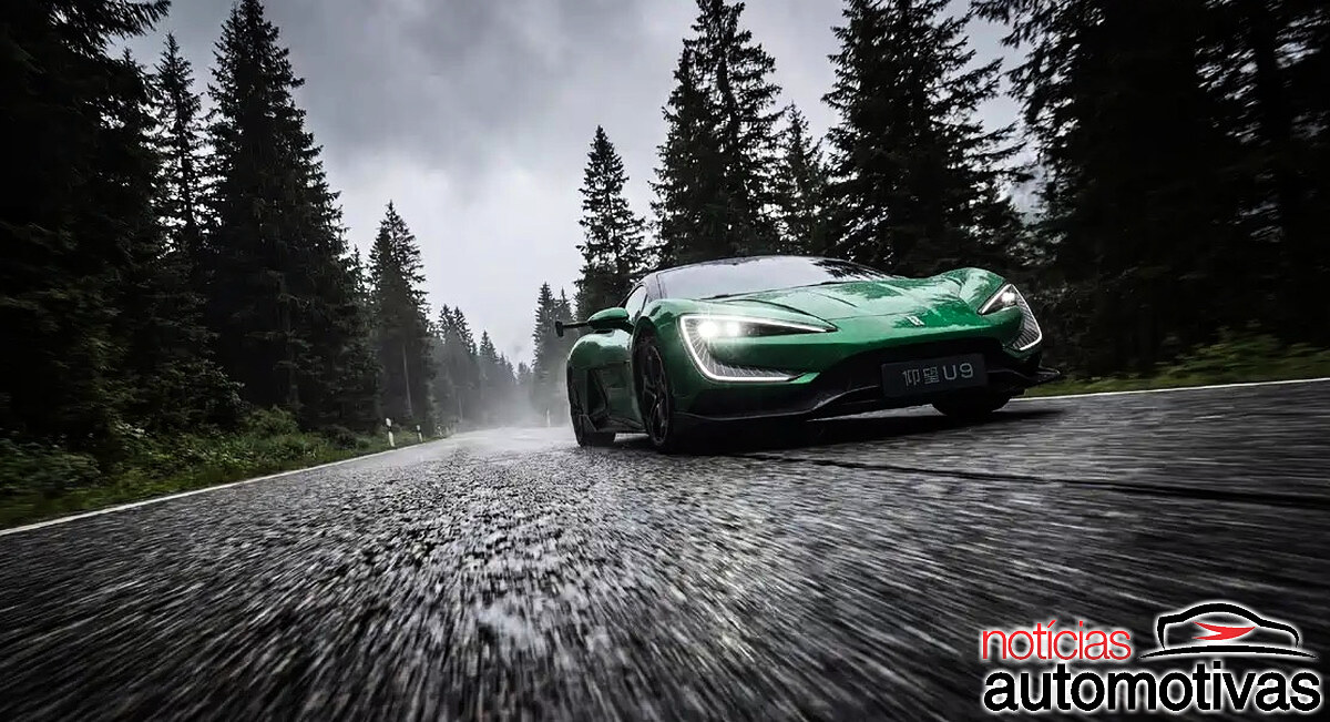 BYD U9 ganha edição especial com tonalidade em homenagem a lendário circuito de 177 curvas na Europa