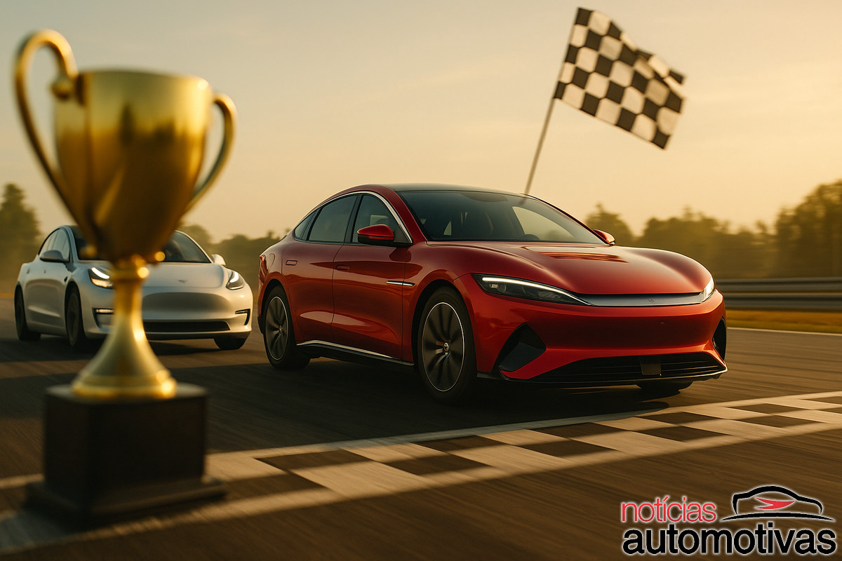byd vence tesla