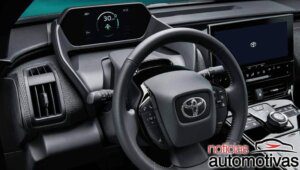 Toyota bZ4X abandona manche para vender no mercado americano 