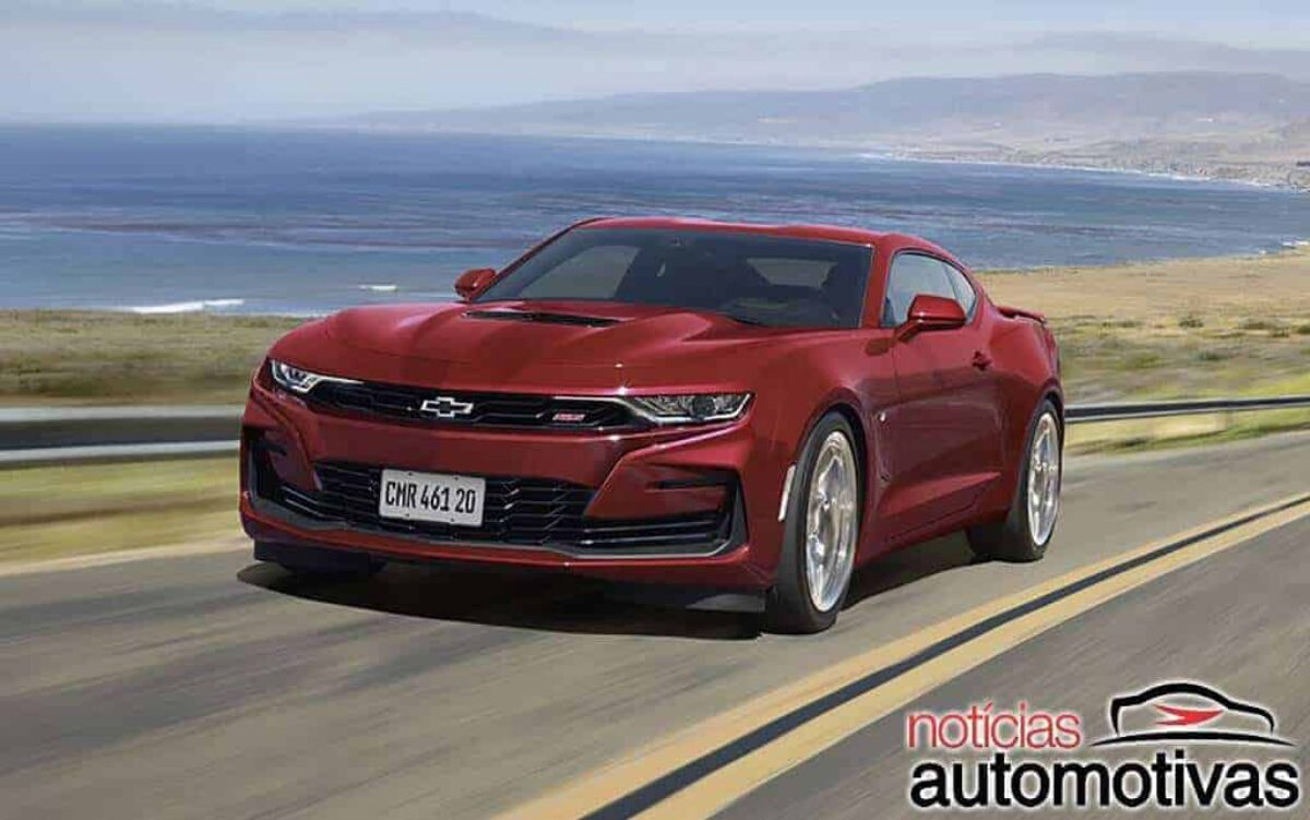 Camaro 2021 Visual Atualizado E Projecao Sem Fio Por R 377 900