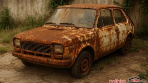 carro velho abandonado
