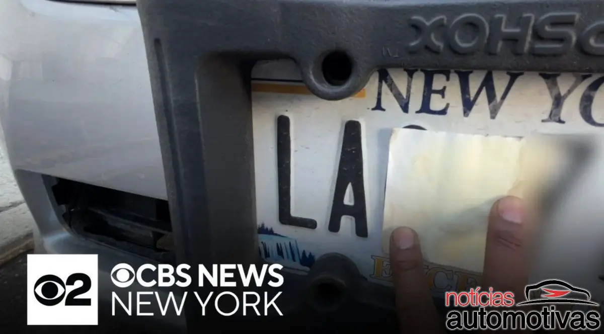 cbs news license plate cover