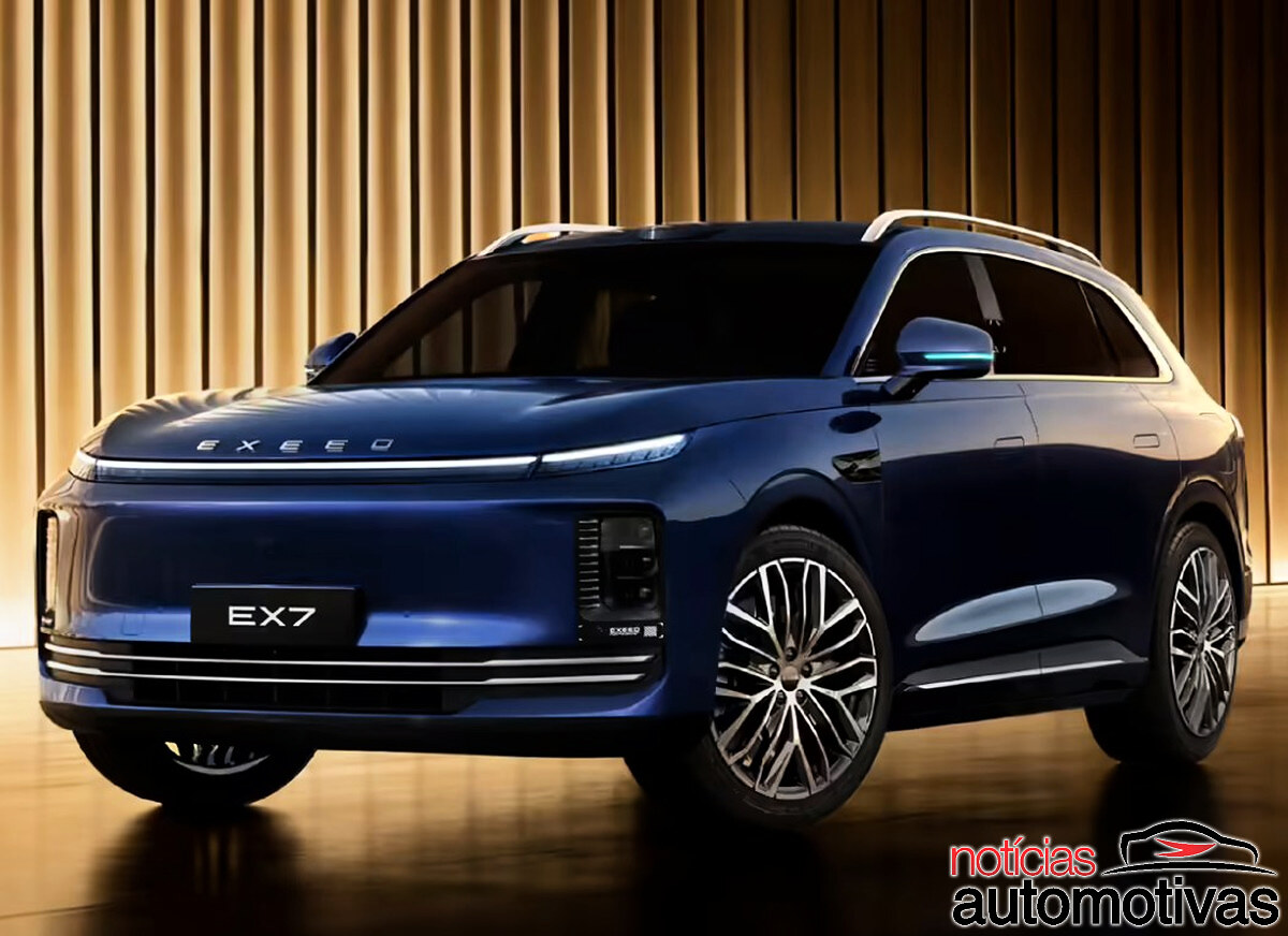 Fim do freio hidráulico: Chery antecipa concorrência e lança o EX7 com tecnologia inédita