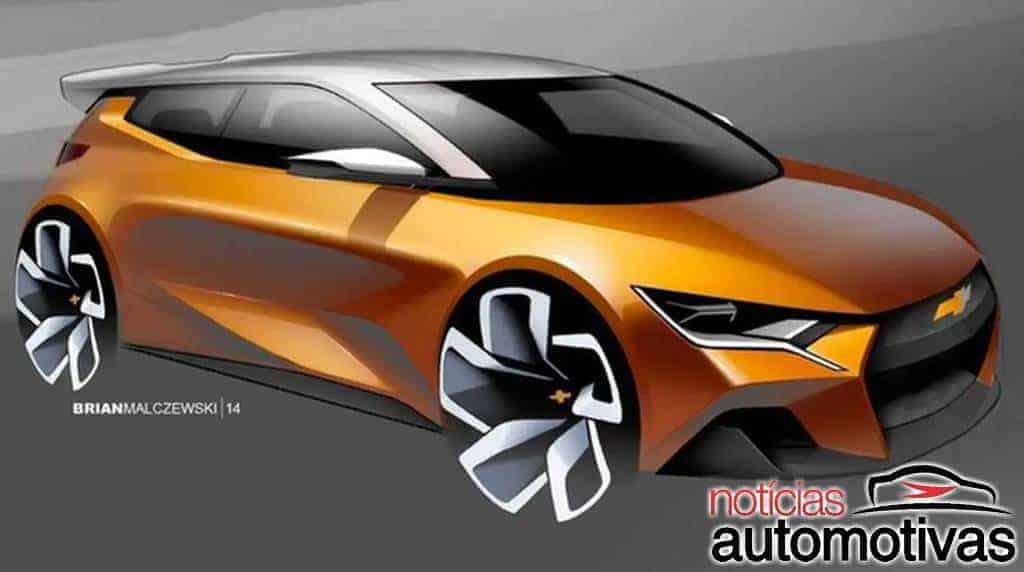 chevrolet-compact-1 GM: designer revela hatch que pode virar crossover da Chevrolet