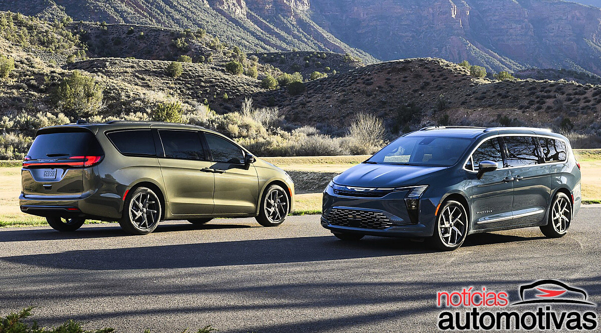 Mantendo a marca viva, Chrysler Pacifica recebe nova atualização; minivan americana mantém motor V6 3.6 litros
