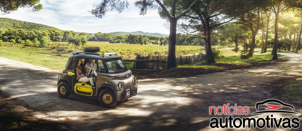 citroen-ami-buggy-4 Cogitado para o Brasil, Citroën Ami ganha conceito de buggy