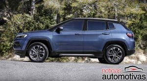 Jeep Compass 2022 estreia Firefly 1.3 Turbo de 130 cv na Europa 