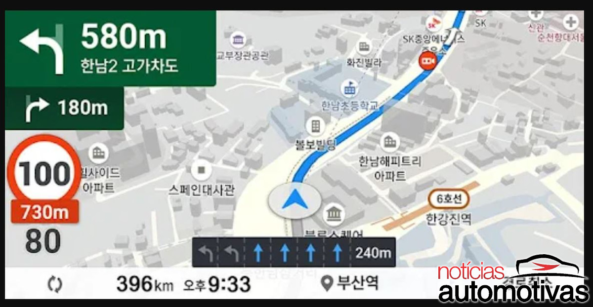 coreia tmap