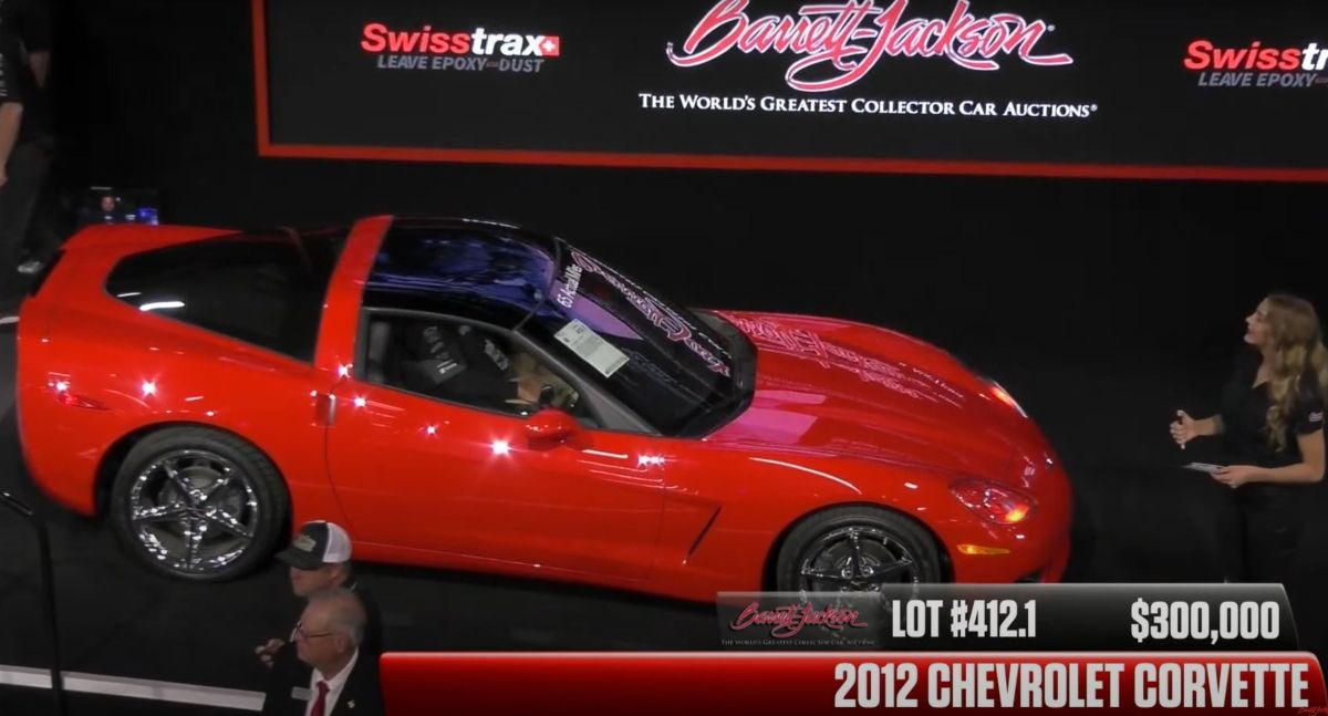 corvette 2012 leilao