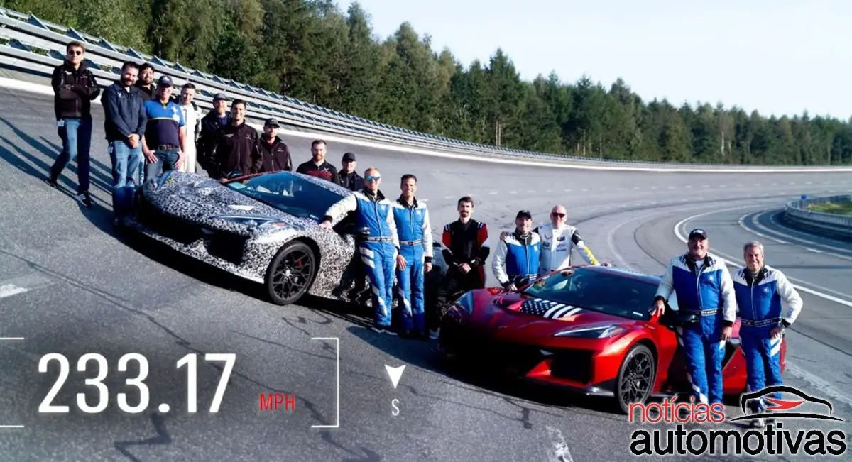 corvette zr1 375 kmh recorde