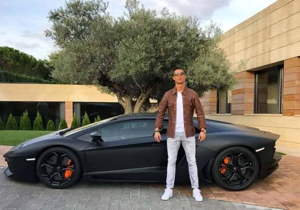 Os carros de Cristiano Ronaldo 