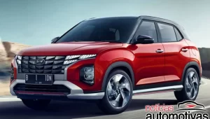 Hyundai Creta com visual de Tucson tem imagens reveladas 