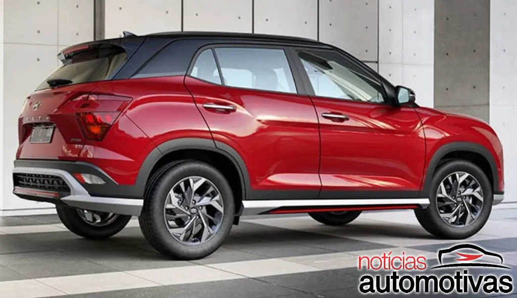 Hyundai Creta com visual de Tucson tem imagens reveladas 