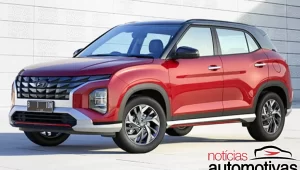 Hyundai Creta com visual de Tucson tem imagens reveladas 