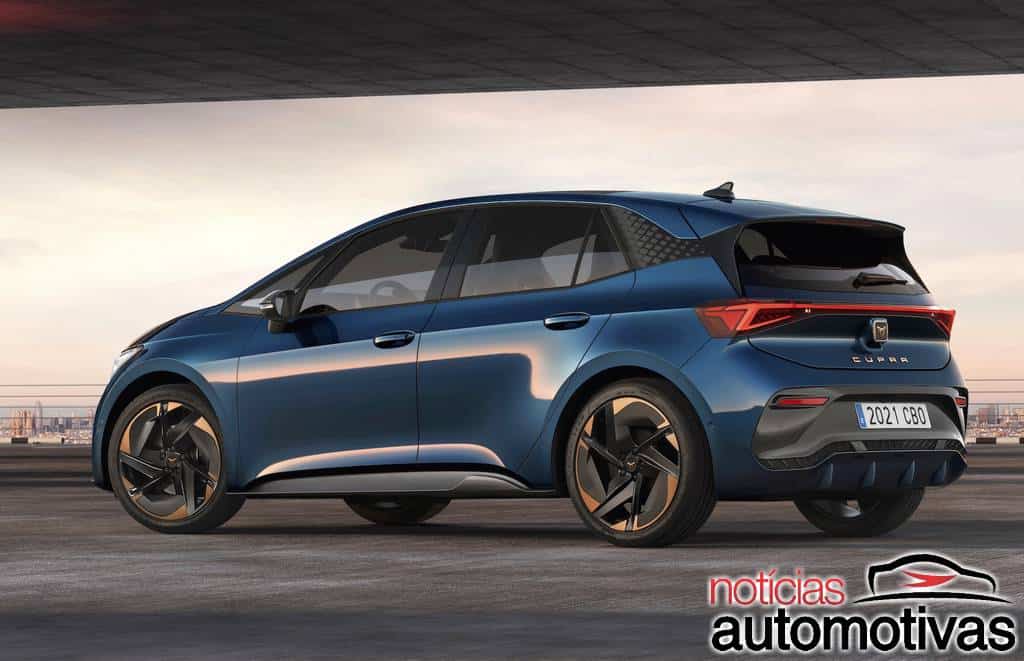 cupra-born-2022-2 Cupra Born surge como "GTI" elétrico da espanhola Seat
