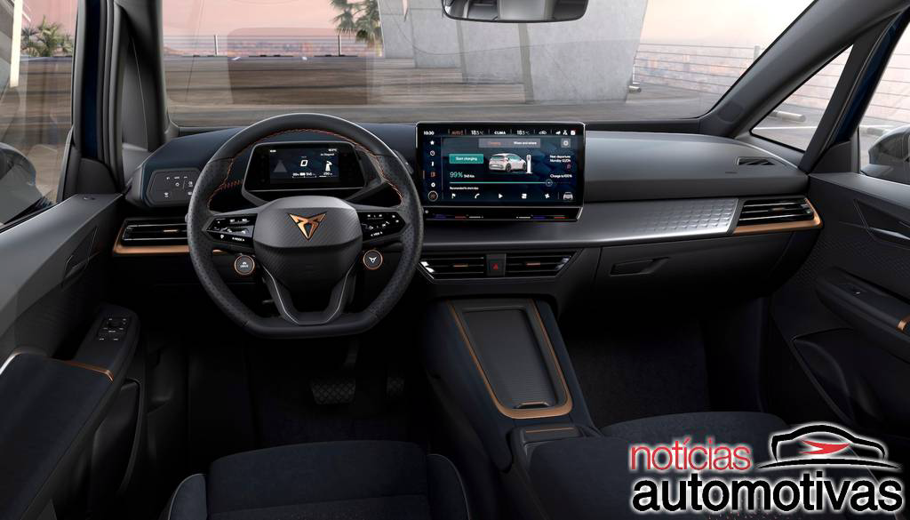 cupra-born-2022-5 Cupra Born surge como "GTI" elétrico da espanhola Seat