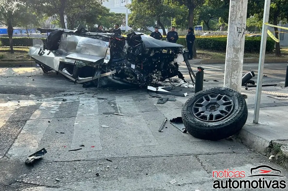 cybertruck acidente mexico 2