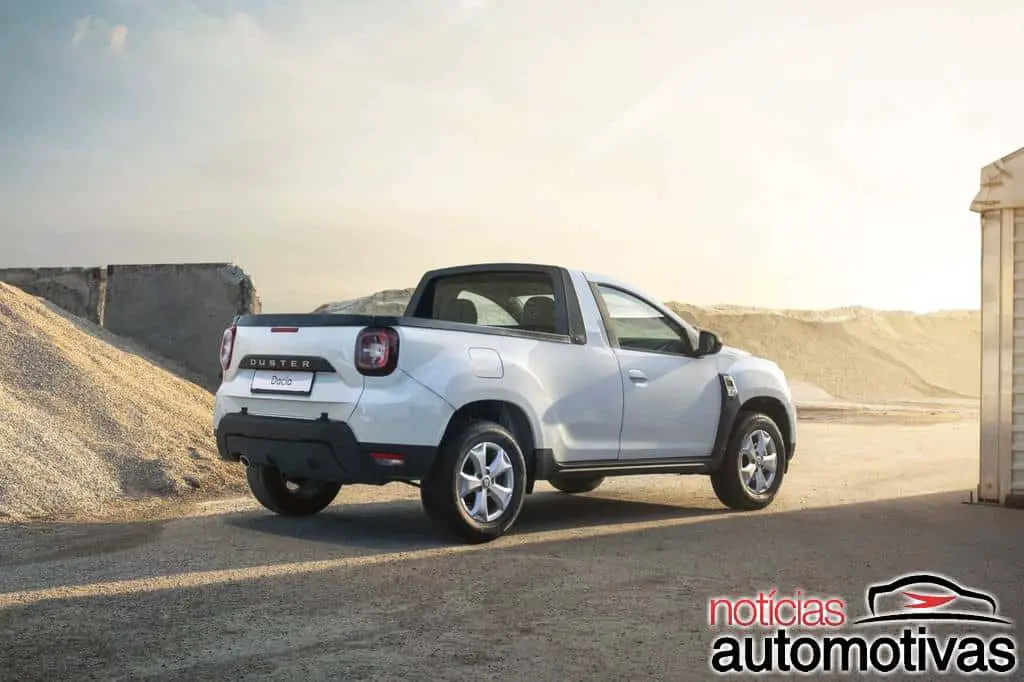 Nova Dacia Duster Pickup dá uma ideia da próxima Oroch 