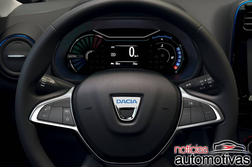 Dacia Spring Electric é o Kwid com bateria que alcança até 295 km 
