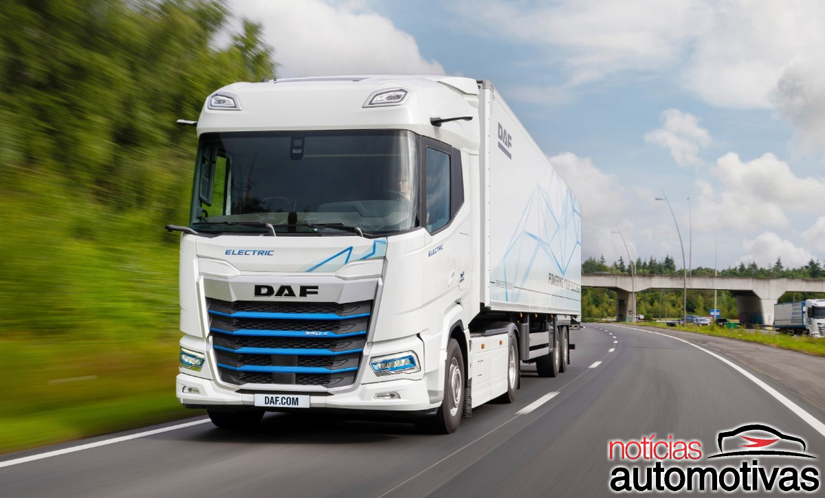 DAF inicia produção de nova gama de caminhões elétricos na Europa
