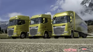 DAF: nova geração de caminhões XF e XG é registrada no INPI 