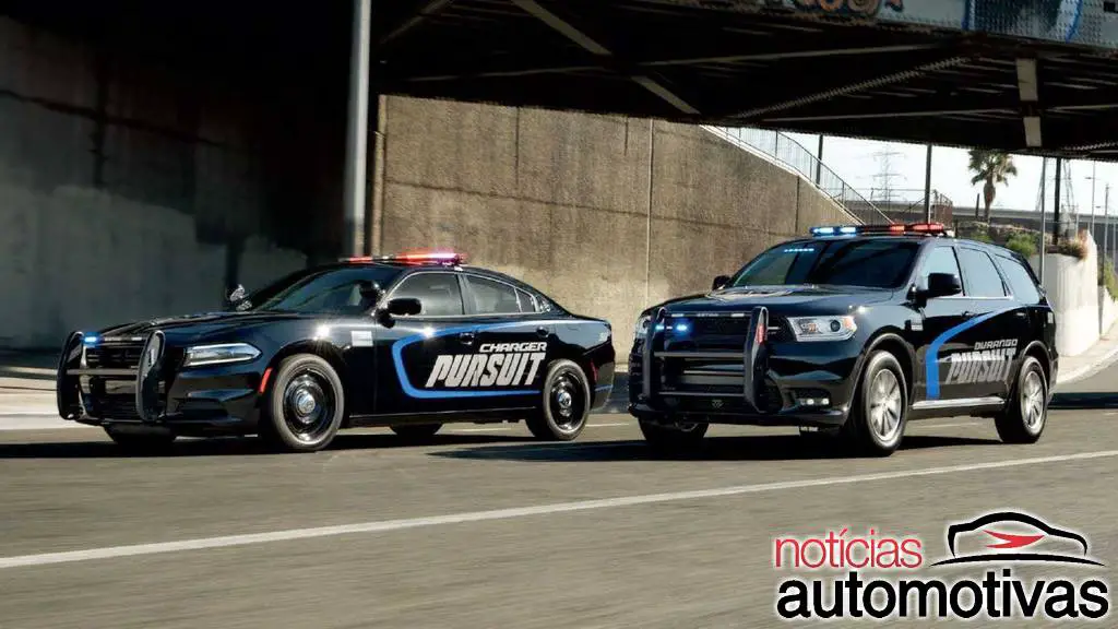 Dodge Charger e Durango atualizam versões policiais na linha 2021 