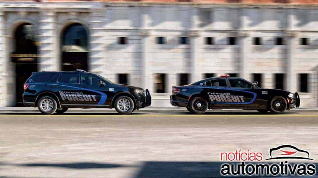 Dodge Charger e Durango atualizam versões policiais na linha 2021 