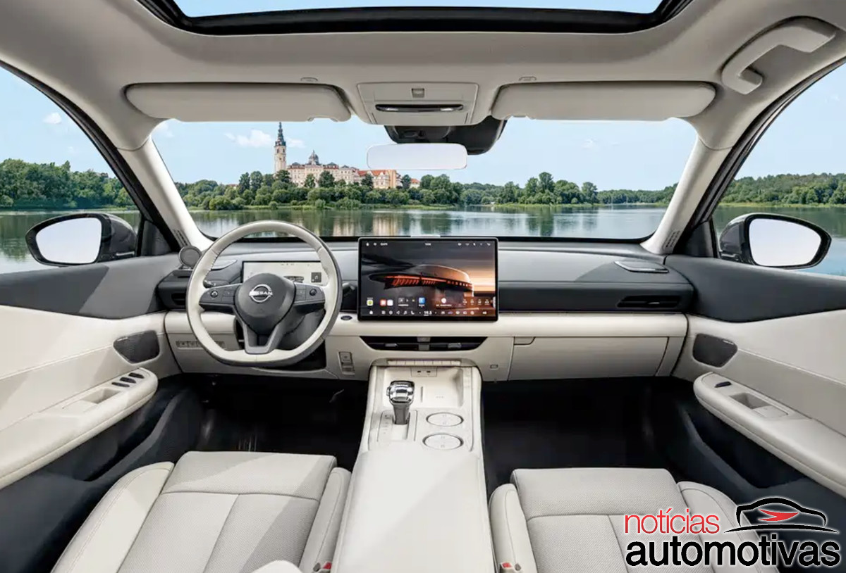 Sedã da Nissan é o primeiro carro a combustão do mundo com cockpit inteligente da Huawei