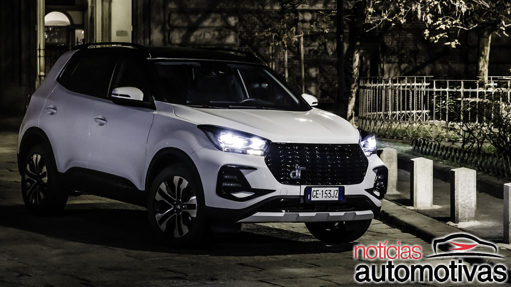 DR 5.0: Chery Tiggo 5x estiloso estreia no mercado italiano 