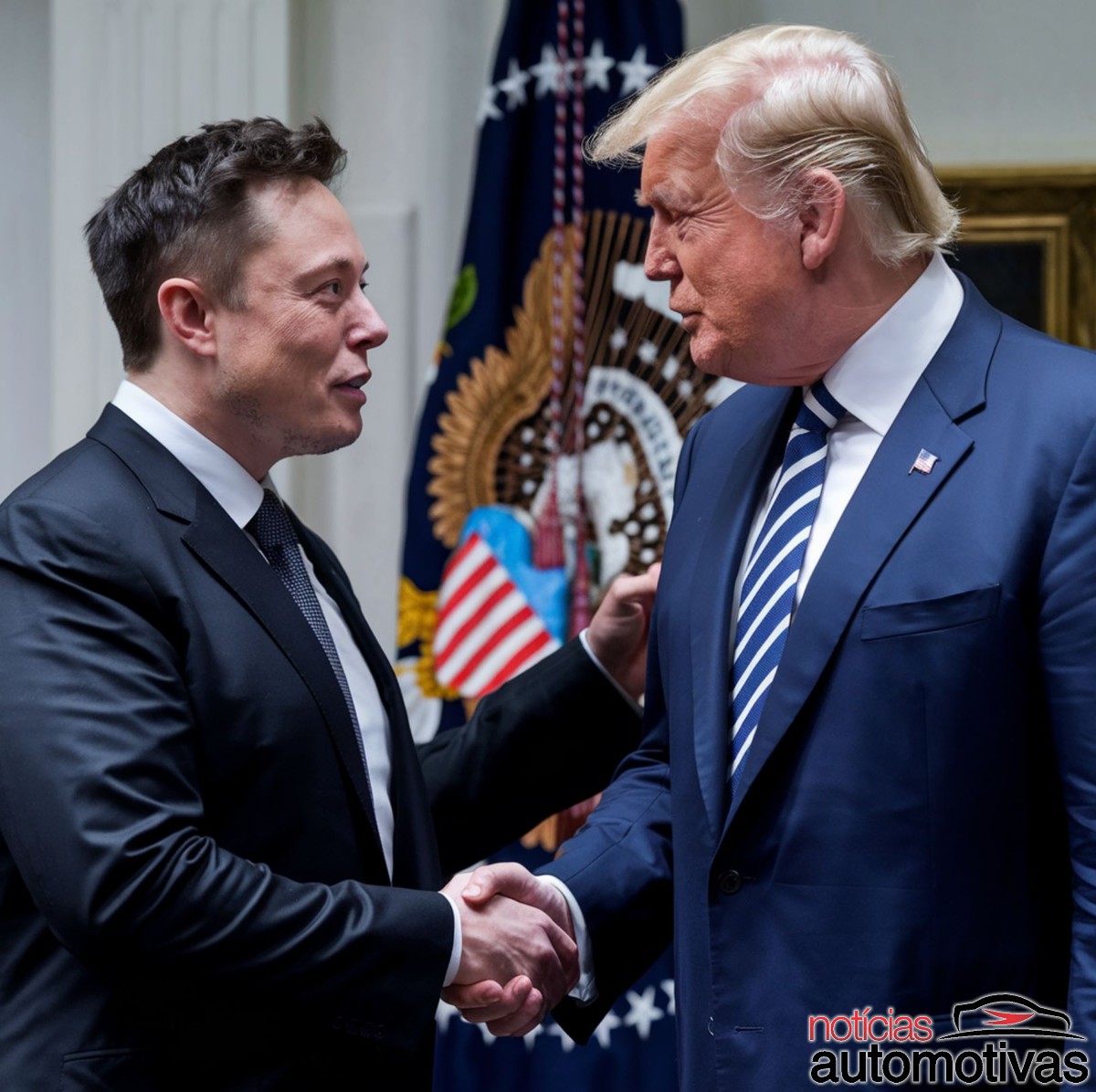 elon musk donal trump 1