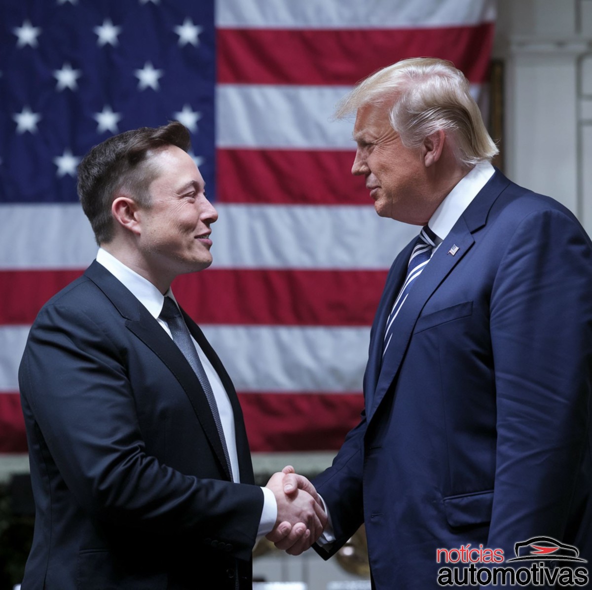 elon musk donal trump 2