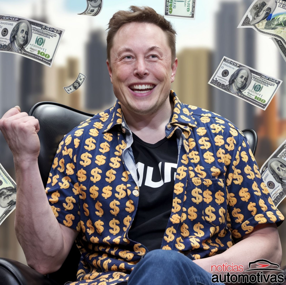 elon musk feliz dolares