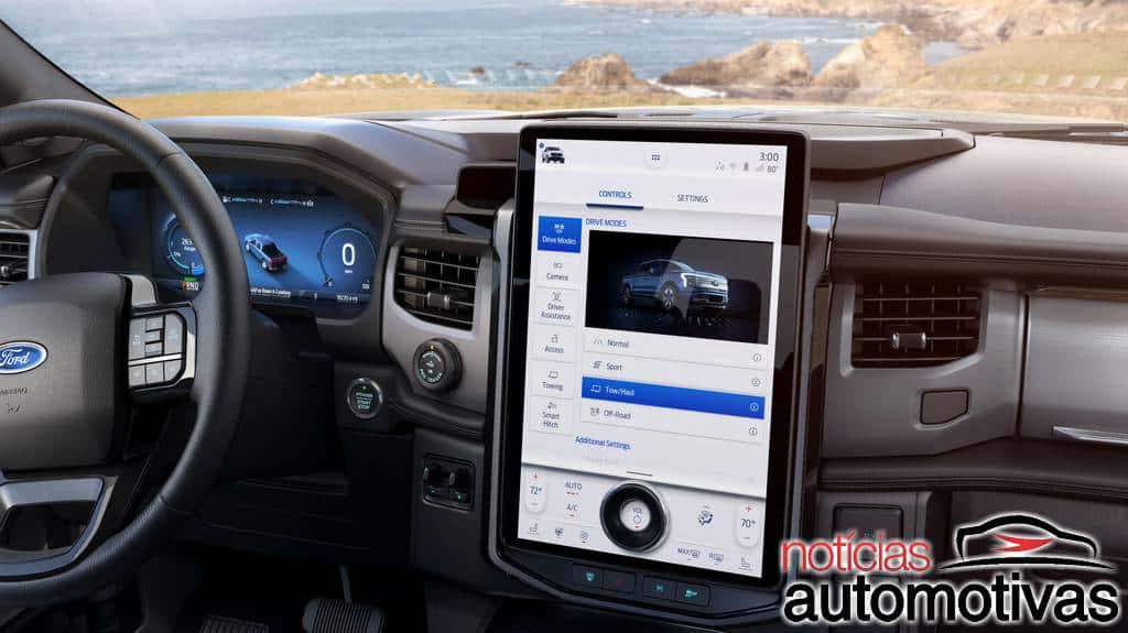 Ford F-150 Lightning inicia eletrificação de picapes nos EUA 