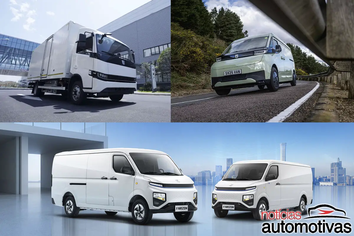 Chinesa Farizon apresenta linha de comerciais elétricos no Brasil; marca pertence à gigante Geely
