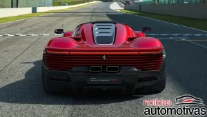 Mais um Icona, Ferrari Daytona SP3 debuta na Itália 