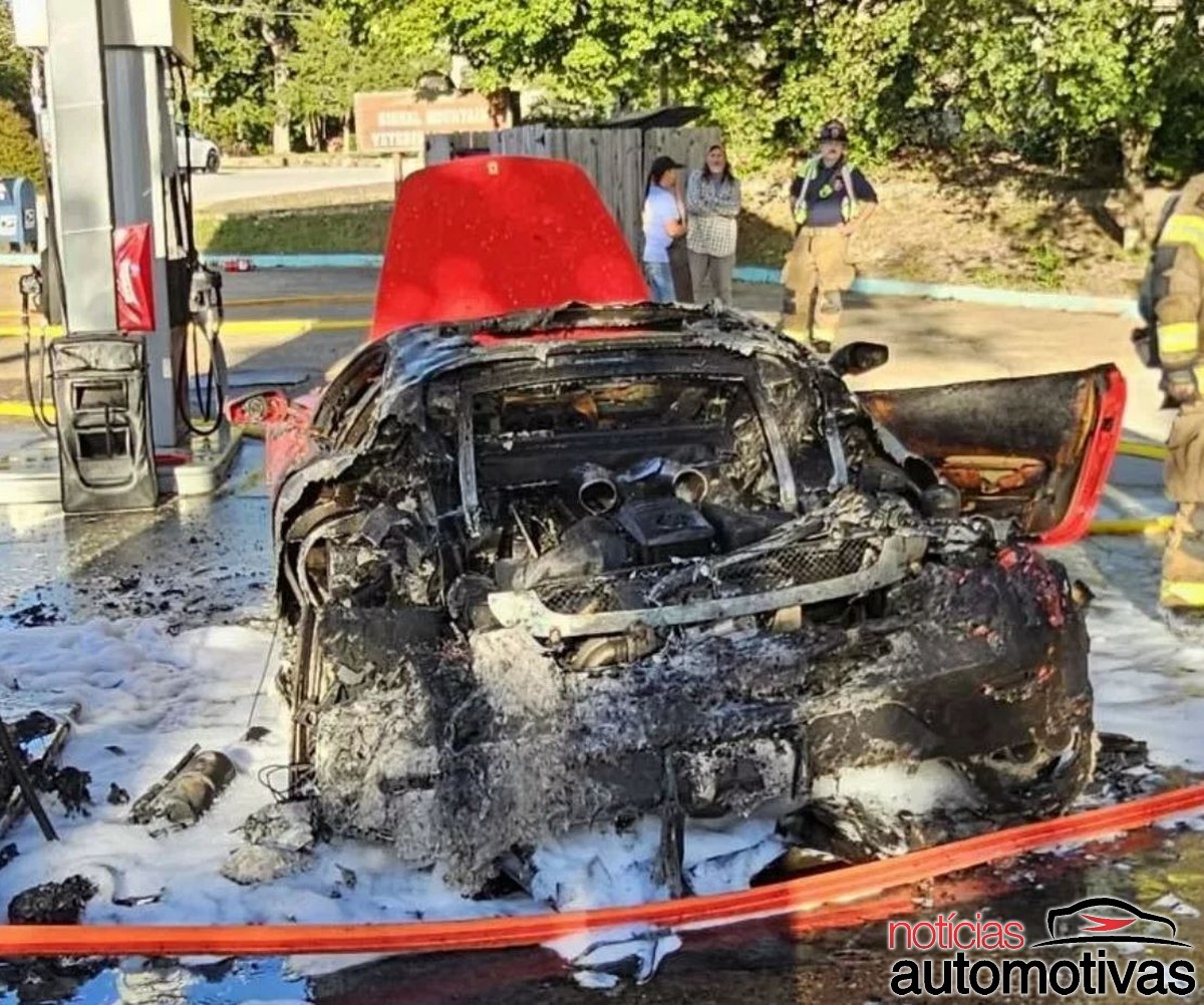 ferrari f430 incendio posto 4