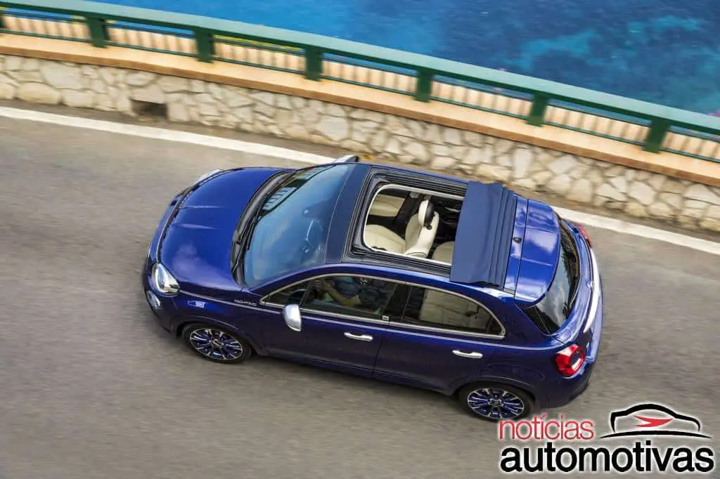 Fiat 500X Yatching comemora reabertura da Europa com teto aberto 