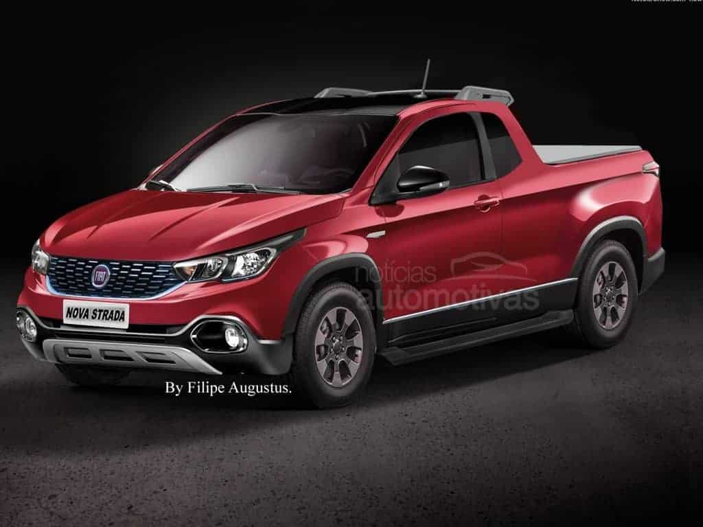 Fiat Strada 2020: veja uma idéia de visual baseada no Argo Fiat Strada 2020: veja uma idéia de visual baseada no Argo