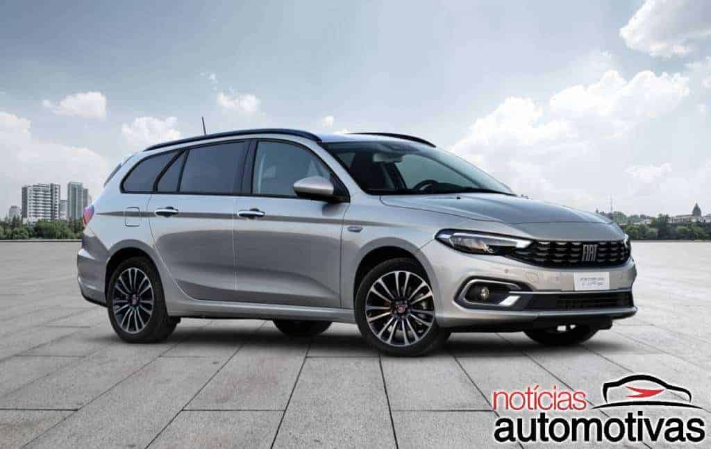 Fiat Tipo 2021 aparece com facelift e versão Cross na Europa 