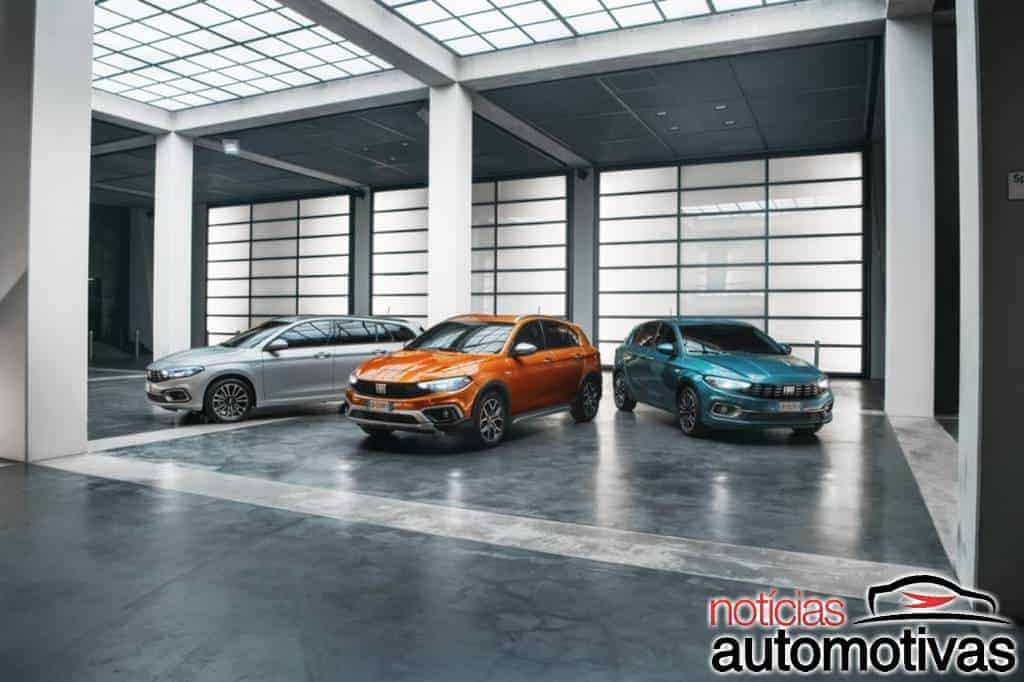 Fiat Tipo 2021 aparece com facelift e versão Cross na Europa 