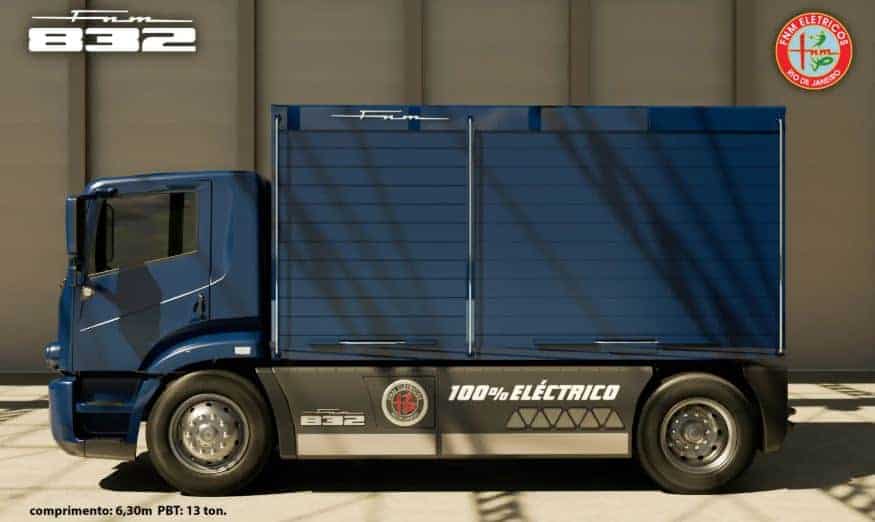 FNM retornará após 42 anos com caminhões elétricos feitos no RS 