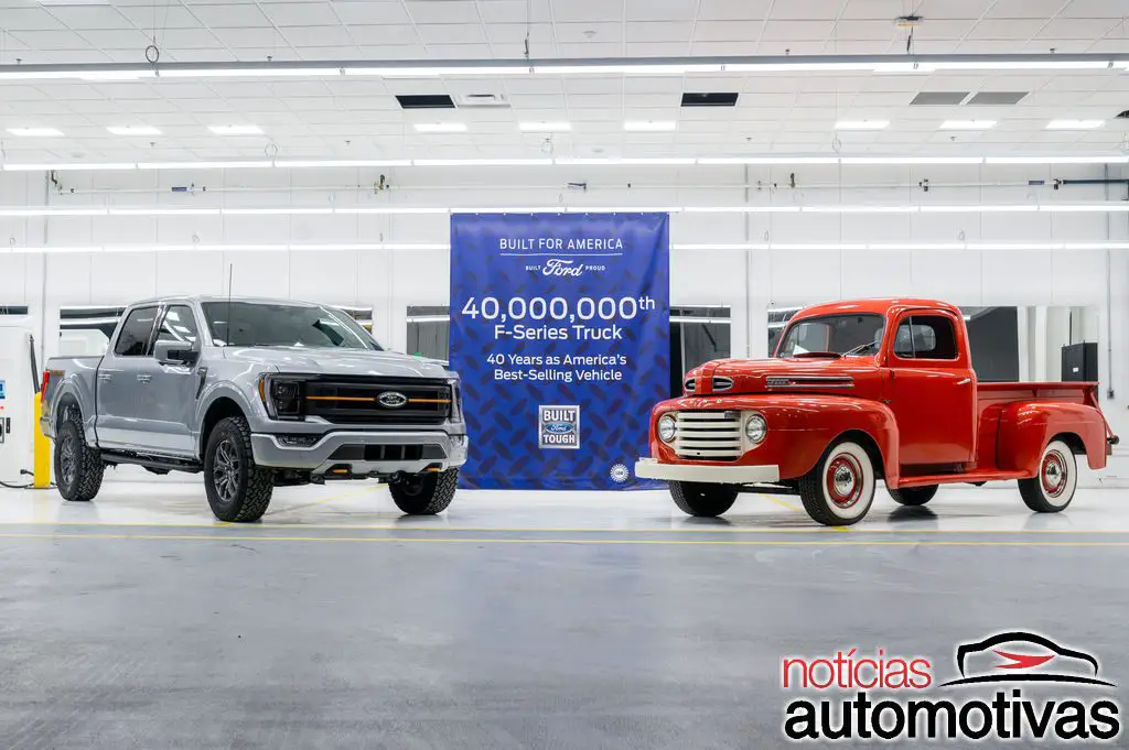 Ford comemora 40 milhões de Série F vendidas nos EUA 