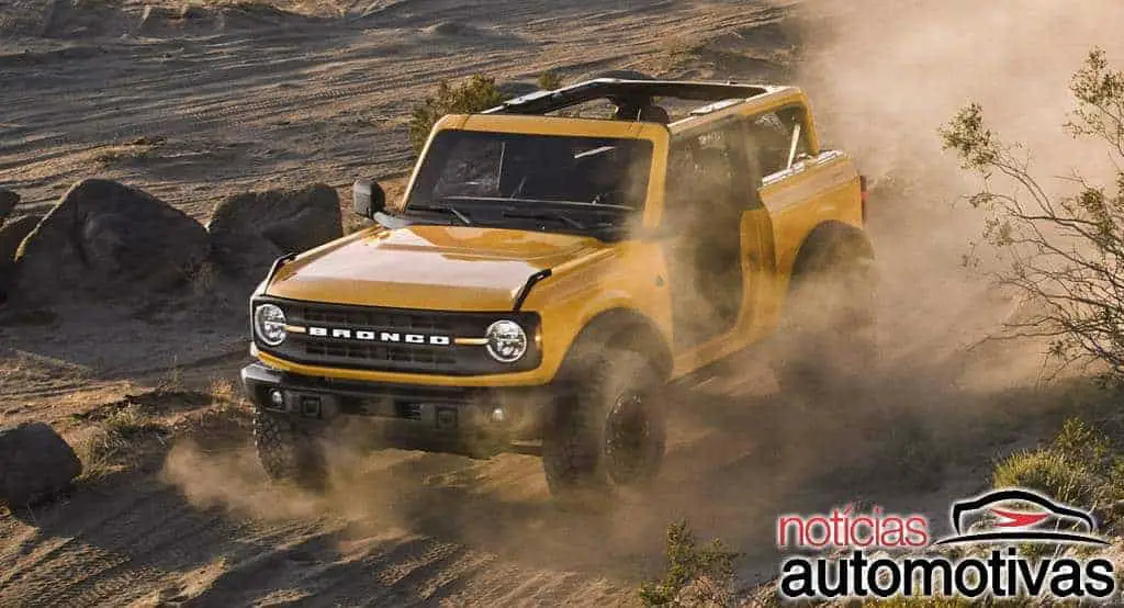 Ford Bronco sem V8 para competir com Jeep Wrangler? 