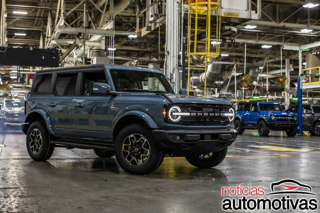 Ford Bronco finalmente começa a ser produzido nos EUA 