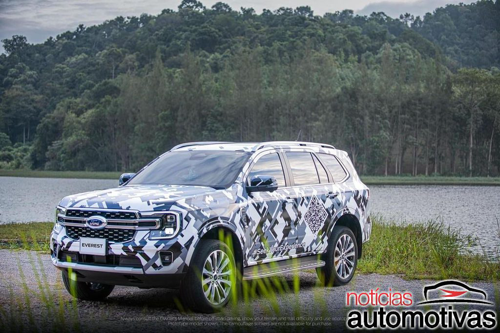 ford-everest-2023-5 Ford Everest 2023 surge em primeiras imagens ainda camuflada