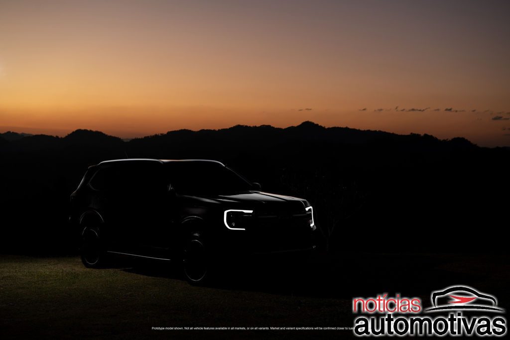 Ford Everest 2023 será mostrado em 1 de março 4 ford everest teaser 2