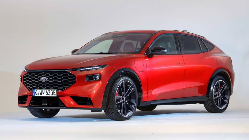 Projeção bem realista do Ford Fusion 2022 