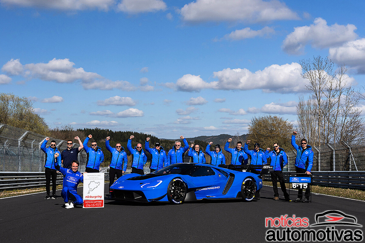 ford gt mk iv nurburgring 5