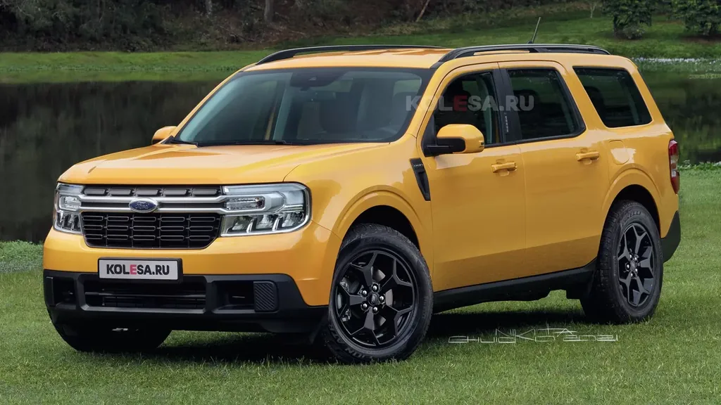 Projeção: Ford Maverick em estilo "Explorer" 