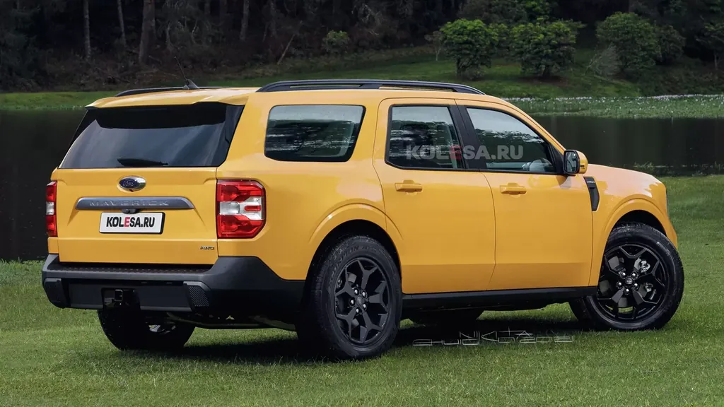 Projeção: Ford Maverick em estilo "Explorer" 